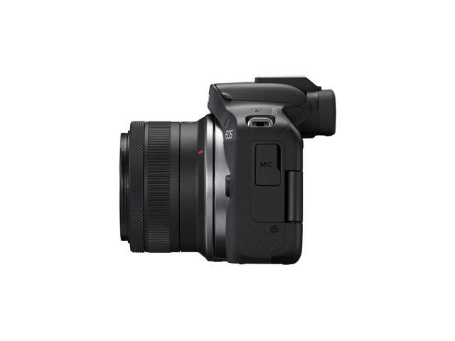 Canon EOS R50 Mirrorless Camera w/ RF-S 18-45mm Lens (5811C012), 24.2MP APS-C, 4K Video, Dual Pixel AF II + SanDisk 64GB Memory Card + Slinger...