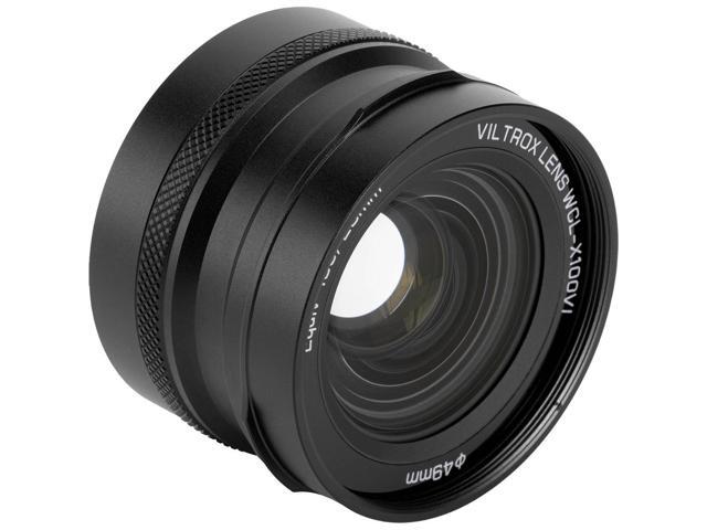 Viltrox WCL-X100VI Wide Conversion Lens for Fujifilm X100 Series Cameras, Black
