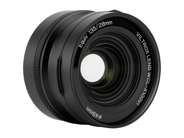 Viltrox WCL-X100VI Wide Conversion Lens for Fujifilm X100 Series Cameras, Black