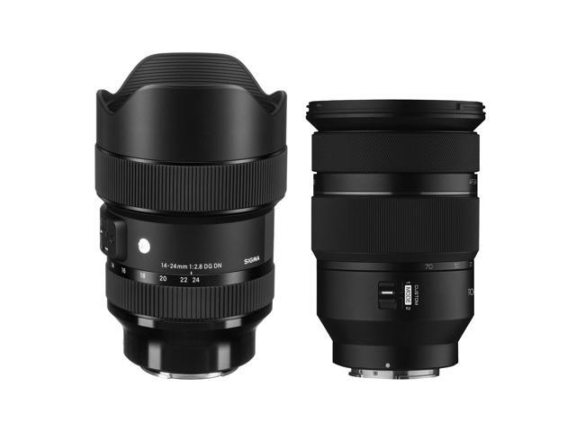 Sigma 14-24mm f/2.8 DG DN Art and 24-70mm f/2.8 Lens for Sony E