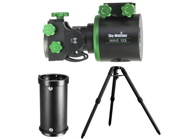 Sky-Watcher Wave 100i GoTo Strainwave Mount Head with Carbon Fiber Tripod & Extension Tube