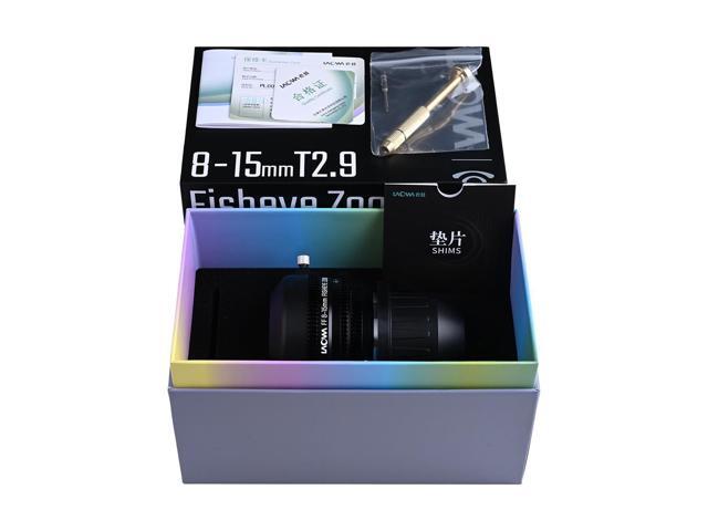 Venus Laowa FF 8-15mm T2.9 Fisheye Cine Lens for PL Mount