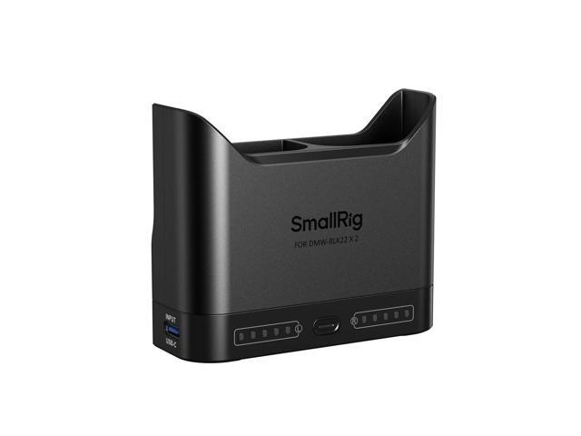 SmallRig Camera Battery Charger for Panasonic DMW-BLK22, Black