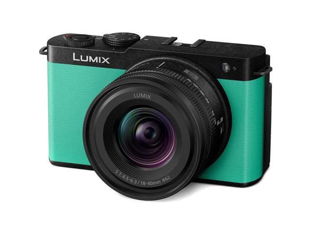 Panasonic LUMIX S9 Mirrorless Camera with 18-40mm f/4.5-6.3 Lens, Mint Green
