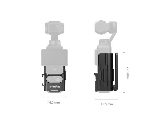 SmallRig Magnetic Lite-Mount Support for DJI Osmo Pocket 3 Gimbal Camera, Black