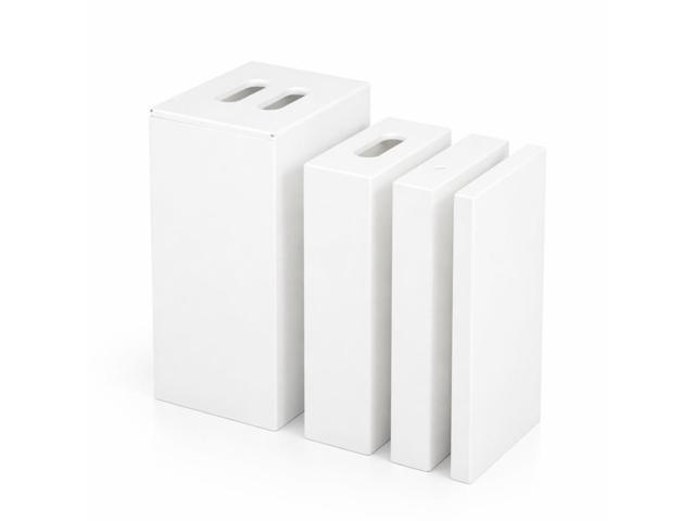 Flashpoint Nested Apple Box 4-in-1 Photography Set, White #AB-41-W