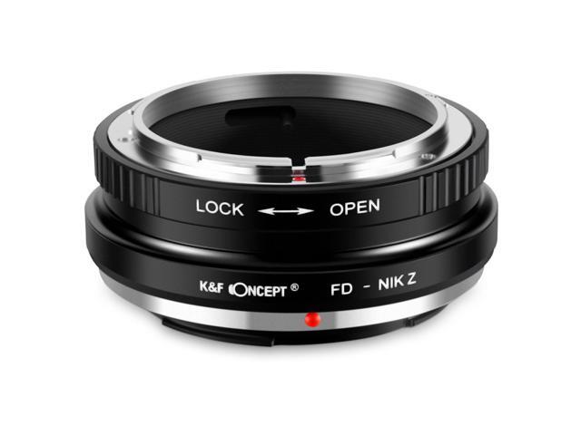 K & F Concept Canon FD Lenses to Nikon Z Lens Mount Adapter