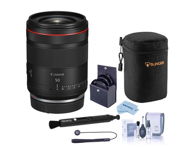 Canon RF 50mm f/1.4 L VCM Lens, Bundle with 67mm Filter Kit, Soft Lens Case, Cleaning Kit and Microfiber Cleaning Cloth