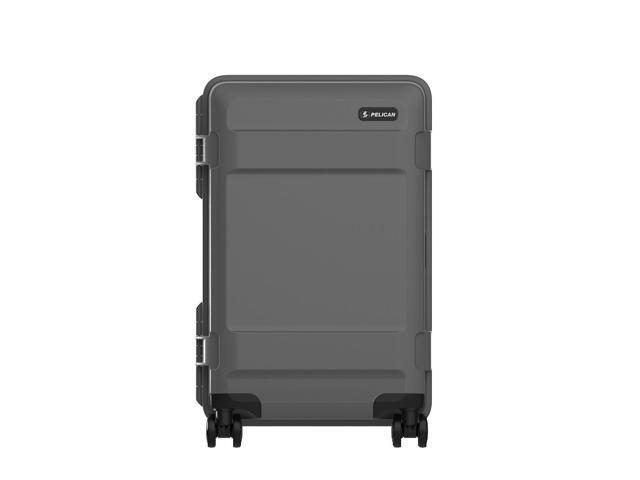 Pelican ATX 22' Wheeled Carry-On Hard Travel Case, Charcoal, with Power Bank