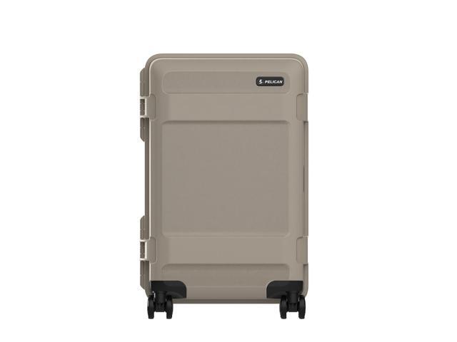 Pelican ATX 22' Wheeled Carry-On Hard Travel Case, Sand, Bundle with Power Bank