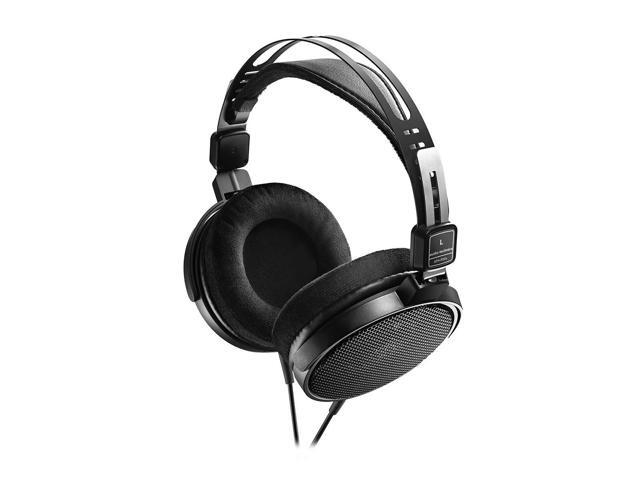 Audio-Technica ATH-R30x Professional Open-Back Over-Ear Reference Headphones, Bundle with Desktop Stand, Black
