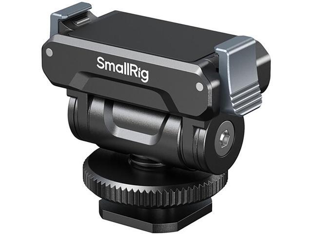 SmallRig Quick Release Adapter Mount with Cold Shoe Adapter for DJI Osmo Action 5 Pro/4/3 Camera