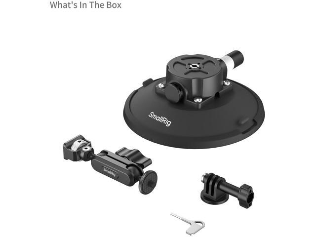 SmallRig 6' Suction Cup Mount for Action Cameras, Black