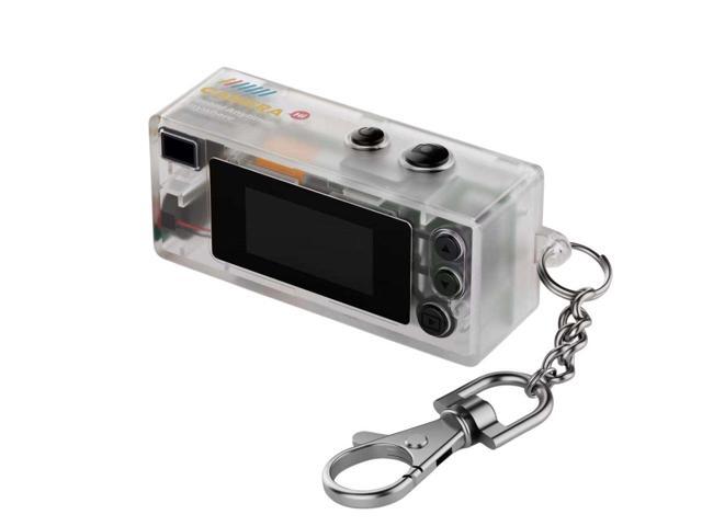 Aries CharmSnap Mini Keychain Digital Camera - Transparent