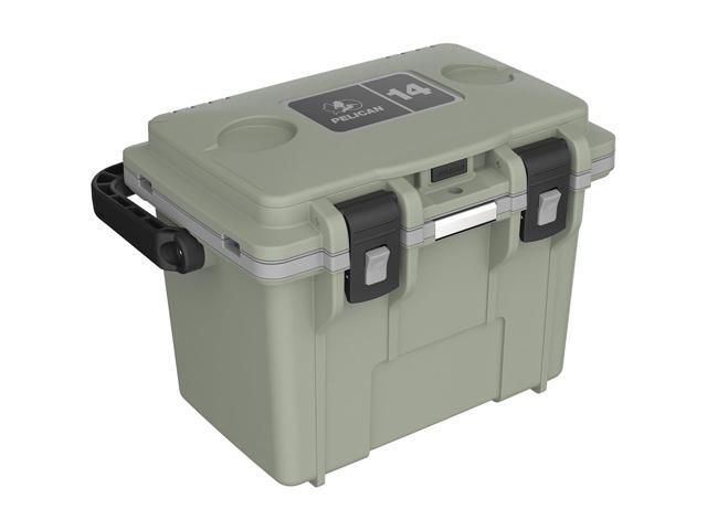 Pelican 14QT Personal Cooler, Sage Gray