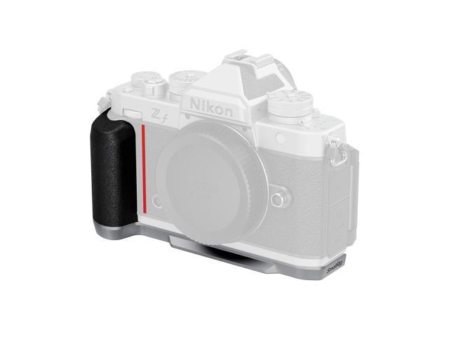 SmallRig L-Shaped Mount Plate with Silicone Handle for Nikon Z f Camera, Silver