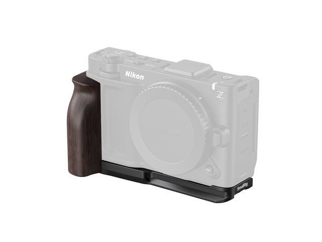 SmallRig L-Shaped Mount Plate with Wooden Handle for Nikon ZR Camera