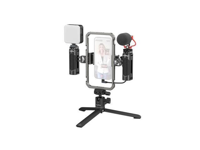 SmallRig 3384D All-in-One Video Kit for Smartphone Creators with Audio and Lighting System