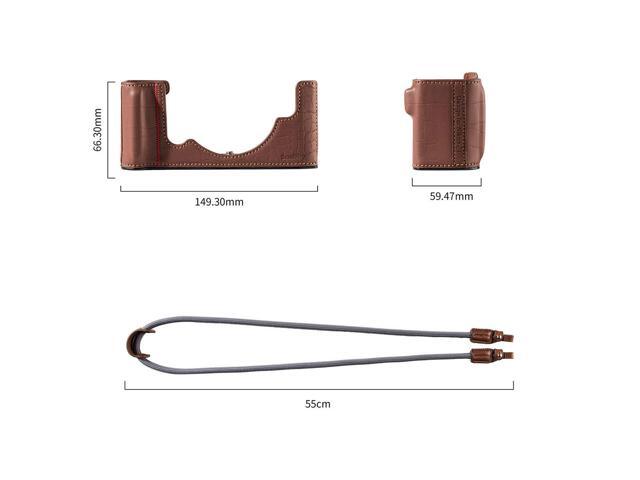 SmallRig Leather Case Kit for Nikon Z f Camera, Brown