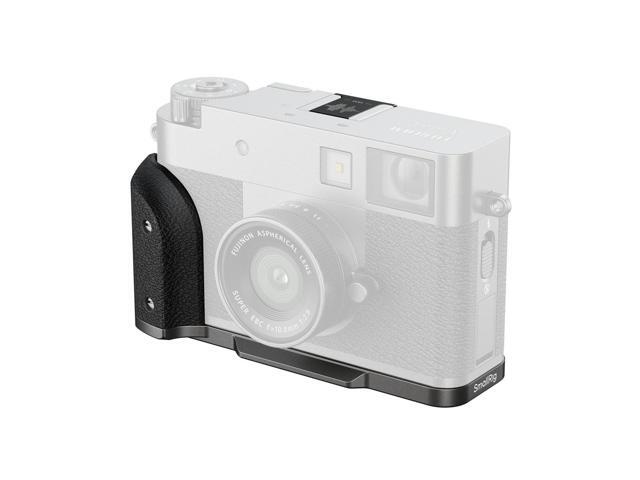 SmallRig L-Shape Mount Plate with Silicone Handle for Fujifilm X half Camera, Charcoal Silver