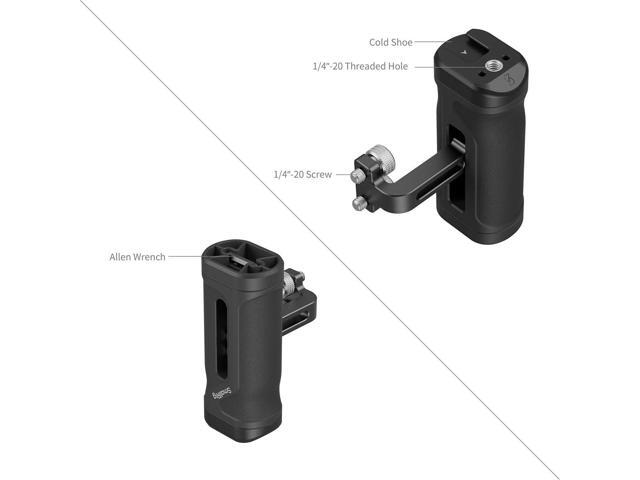 SmallRig Lightweight Mini Side Handle with Dual 1/4'-20 Screw Mount