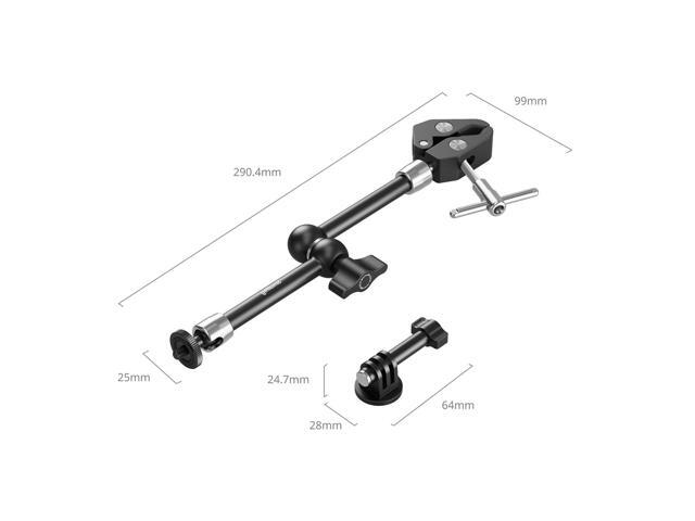 SmallRig Crab-Shaped Clamp with Magic Arm
