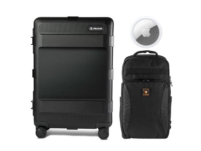 Pelican ATX 25' Wheeled Check-In Hard Travel Case, Black, w/Backpack & AirTag