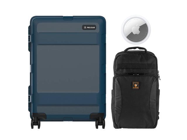 Pelican ATX 25' Wheeled Check-In Hard Travel Case, Indigo, w/Backpack & AirTag
