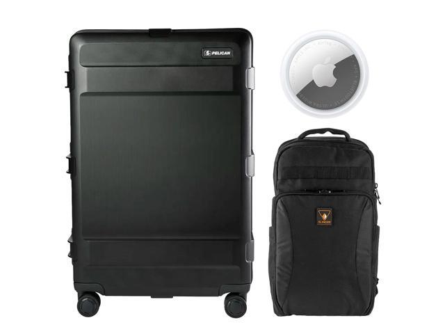 Pelican ATX 30' Wheeled Check-In Hard Travel Case, Black, w/Backpack and AirTag