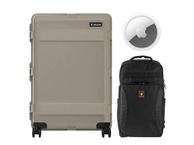 Pelican ATX 30' Wheeled Check-In Hard Travel Case, Sand, w/Backpack & AirTag