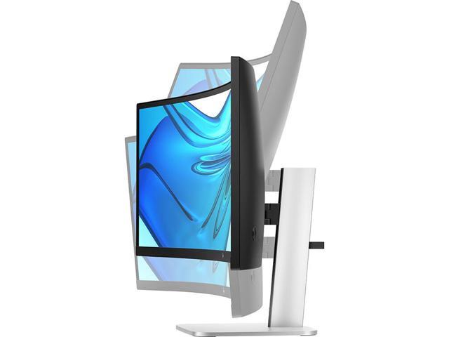 HP 549pm 49' Class Webcam Dual Quad HD Curved Screen LED Monitor - 32:9 - 49' Viewable -VA - Edge LED Backlight - 5120 x 1440 - 400 Nit - 5 ms -...