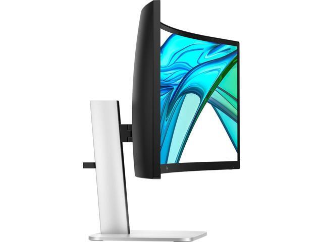 HP 549pm 49' Class Webcam Dual Quad HD Curved Screen LED Monitor - 32:9 - 49' Viewable -VA - Edge LED Backlight - 5120 x 1440 - 400 Nit - 5 ms -...