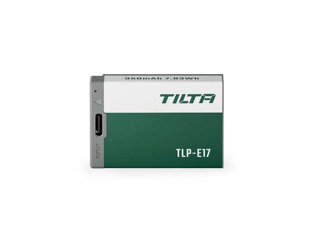 Tilta LP-E17 7.4V 950mAh USB-C Rechargeable Lithium-ion Battery for Canon Cameras, Forest Green