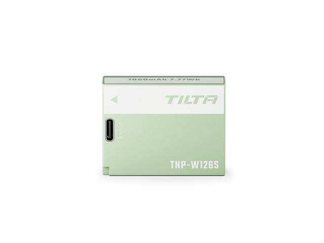 Tilta NP-W126S 7.4V 1050mAh USB-C Rechargeable Lithium-ion Battery for Fujifilm Cameras, Ash Green