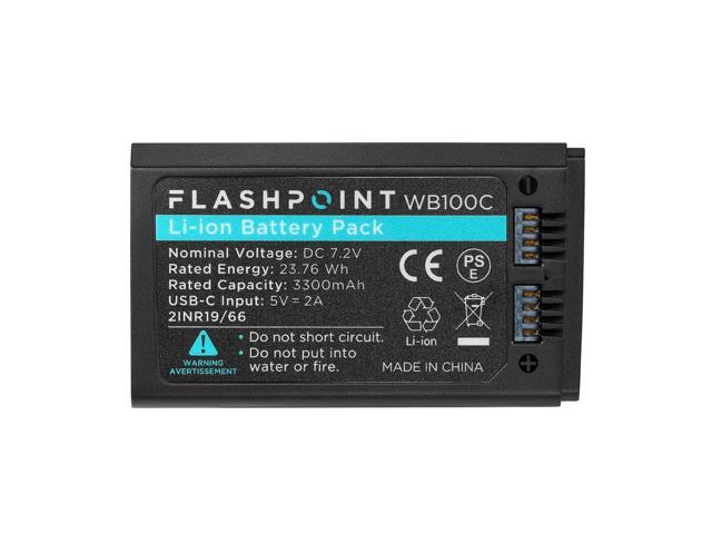 Flashpoint WB100 23.76Wh 7.2V 3300mAh Lithium-ion Battery Pack for XPLOR 100 Pro II Monolight