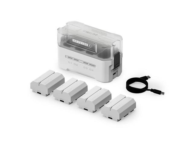 Tilta 4-Channel Portable Charging Station with 4x NP-FZ100 Battery, Off White