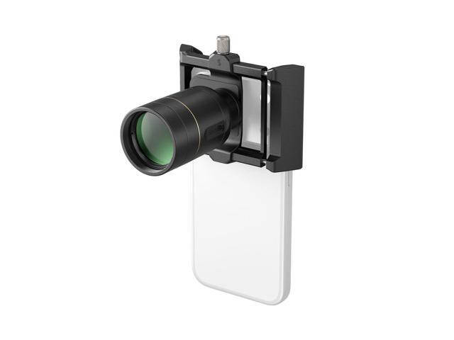 SmallRig 2x Magnification Telephoto and Dual Macro Lens Kit for Phone, T-Mount, Black