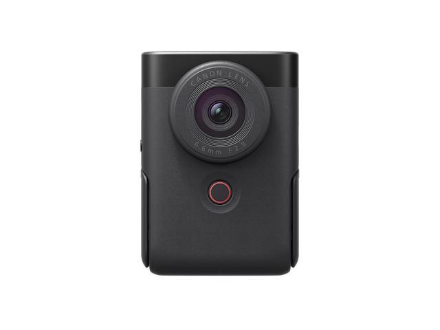 Canon PowerShot V10 Vlog Camera for Content Creators, Black, Bundle with 64GB UHS-I U3 microSDXC Memory Card with SD Adapter, 3-In-1 Wireless...