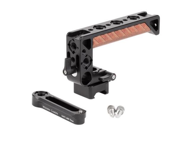 Wooden Camera NATO Handle Plus V2 Kit, Includes NATO ARRI 70mm Rail and 1.67' Screw Channel