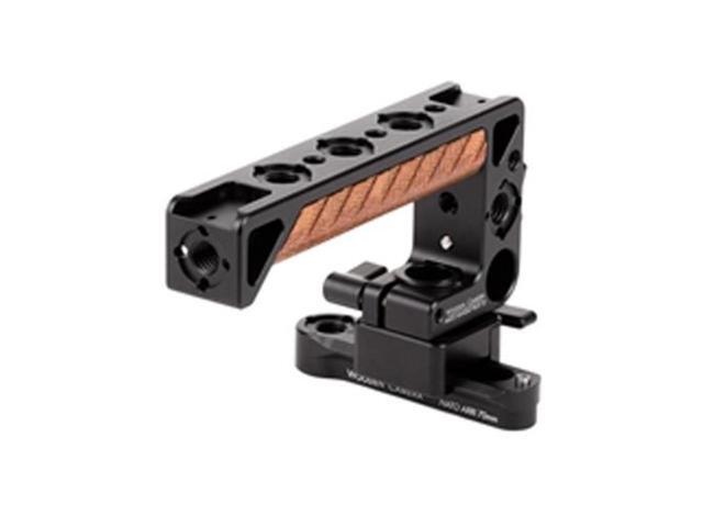 Wooden Camera NATO Handle Plus V2 Kit, Includes NATO ARRI 70mm Rail and 1.67' Screw Channel