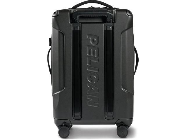 Pelican 22' Aegis 39L Carry-On Rolling Hybrid Duffel Bag, Black + Backpack + Apple AIRTAG + Dual Wall Charger