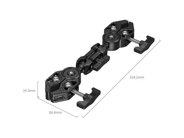 SmallRig Double Head Crab-Shaped Super Clamp, Black