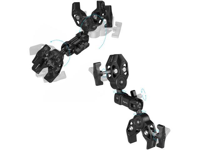 SmallRig Double Head Crab-Shaped Super Clamp, Black