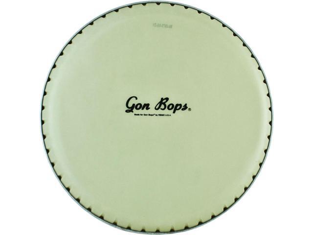 Gon Bops 10.75' Remo Nuskyn Synthetic Conga Drum Head with GB Logo, Tan #DH1075R