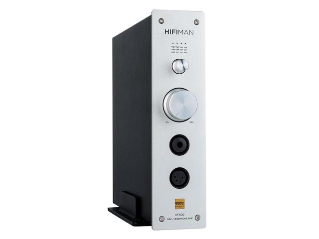 HiFiMan EF500 Balanced DAC & Headphone Amplifier w/Streaming Support,Gray/Silver
