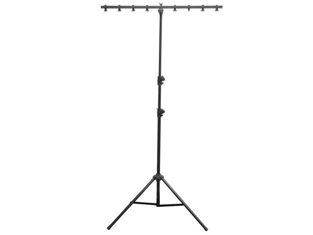 CHAUVET DJ CH-06 9' Lightweight T-Bar Tripod Stand, 50lbs Load Capacity