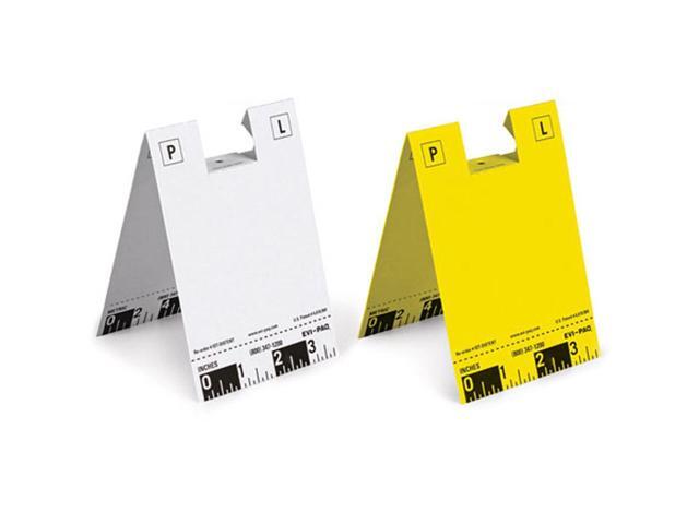 Safariland Disposable ID Tents, Pack of 100 - White