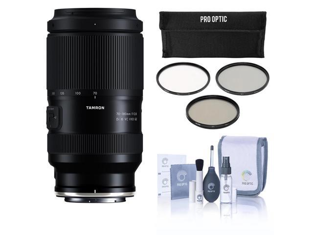 Tamron 70-180mm f/2.8 Di III VC VXD G2 Lens for Nikon Z, Bundle with 67mm Filter Kit, Pen Lens Cleaner and Cleaning Kit
