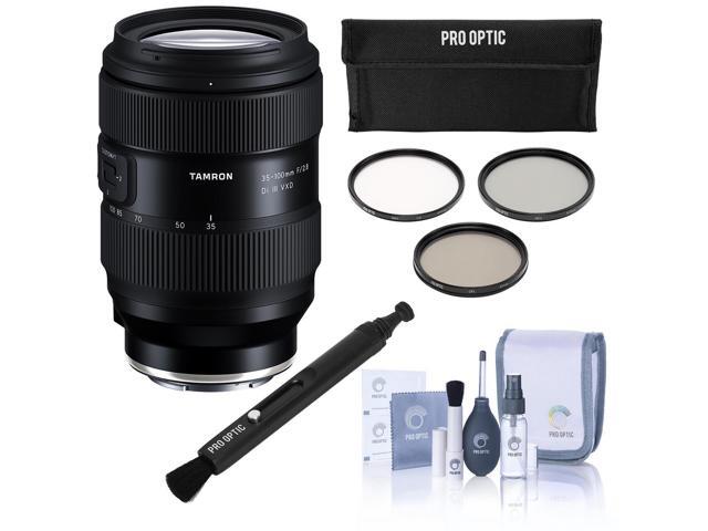 Tamron 35-100mm f/2.8 Di III VXD Lens for Sony E, Bundle with 67mm Filter Kit, Pen Lens Cleaner and Cleaning Kit