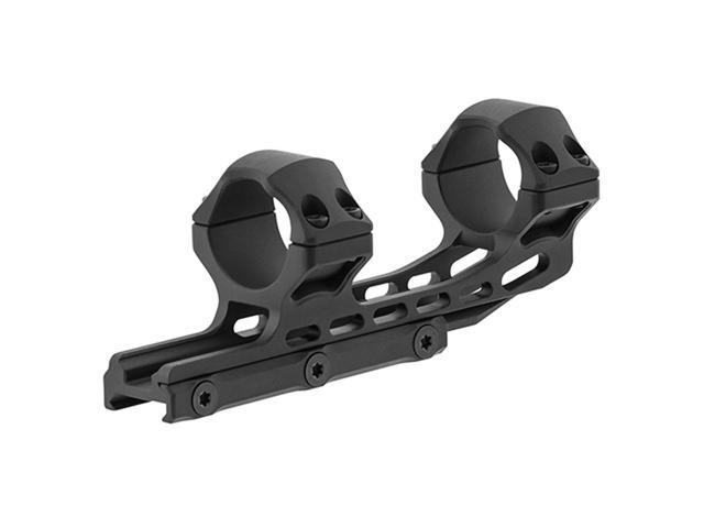 UTG ACCU-SYNC 30mm High Profile 50mm Offset Picatinny Rings, Matte Black